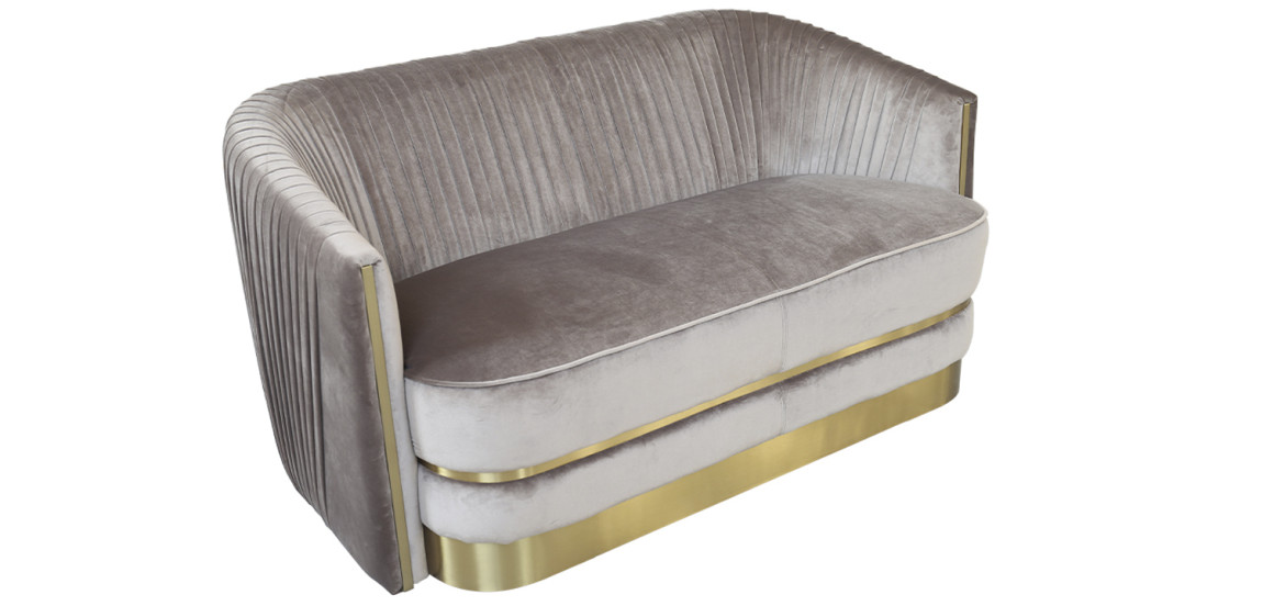 Диван двухместный велюр Bolger sofa