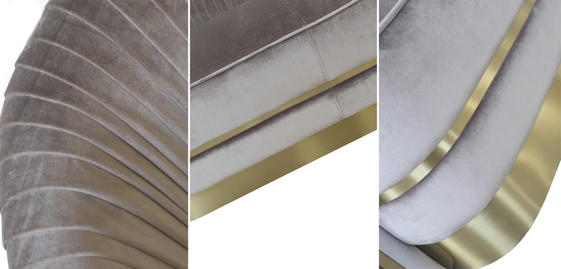 Диван двухместный велюр Bolger sofa