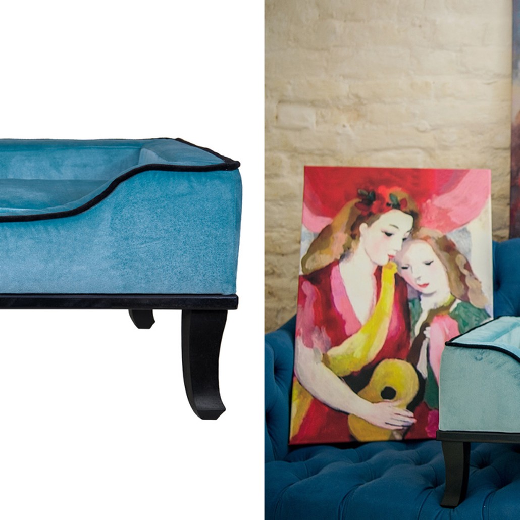 Диван для домашних животных Pet Bed бирюза