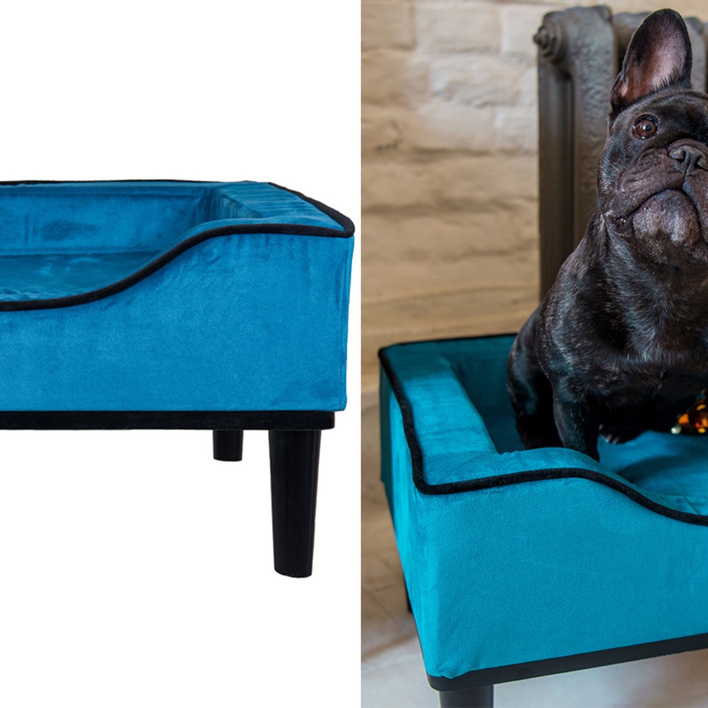 Диван для домашних животных Pet Bed лазурь
