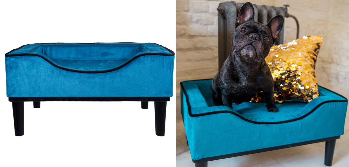 Диван для домашних животных Pet Bed лазурь