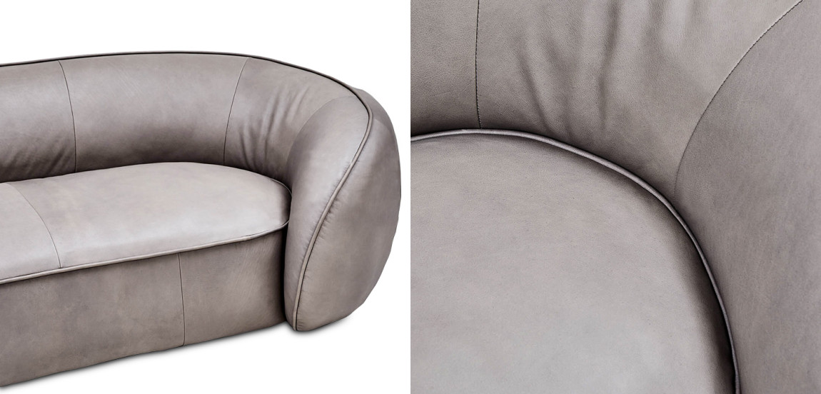 Диван натуральная кожа Hyades Sofa