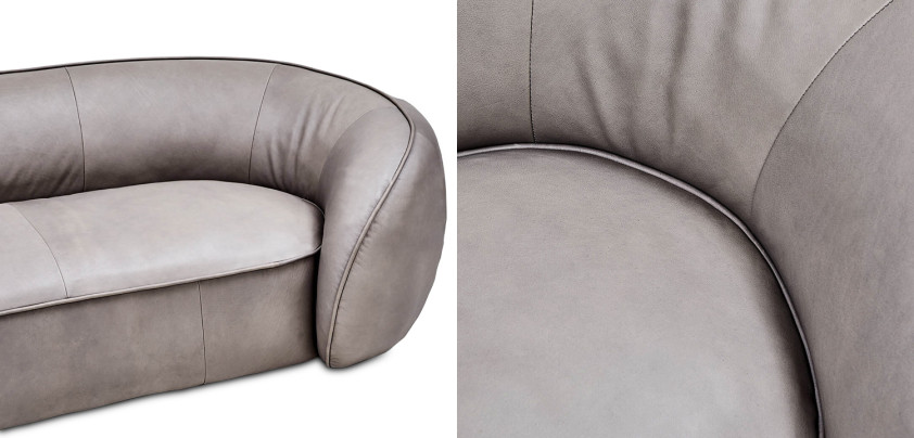 Диван натуральная кожа Hyades Sofa