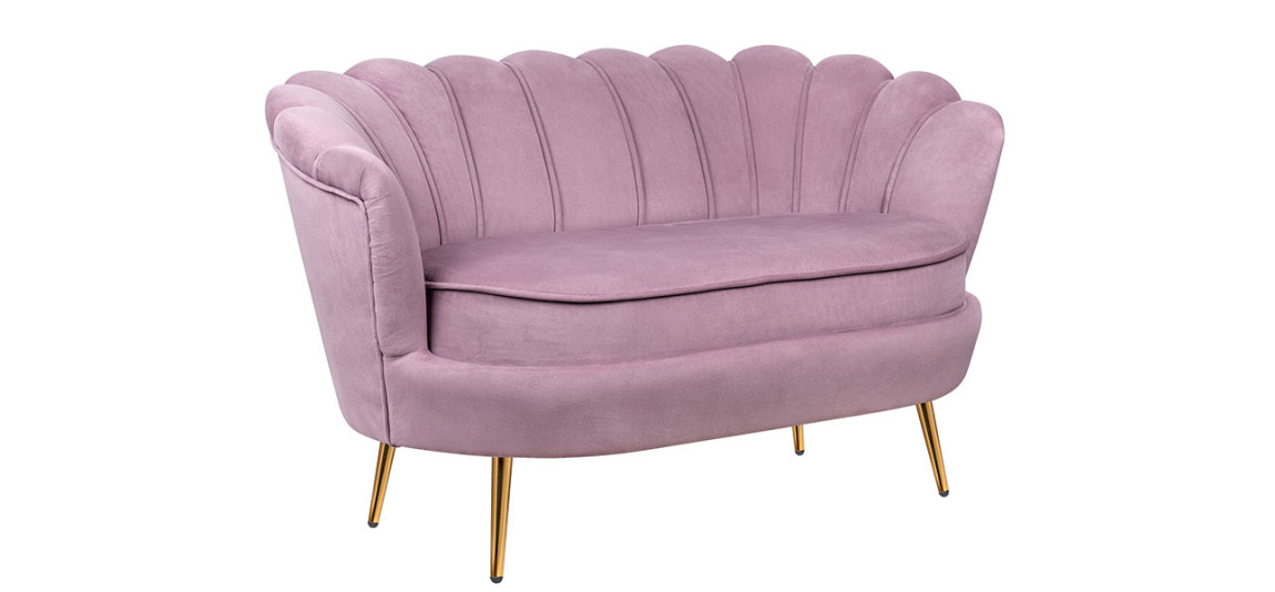 Диван розовый seashell pink