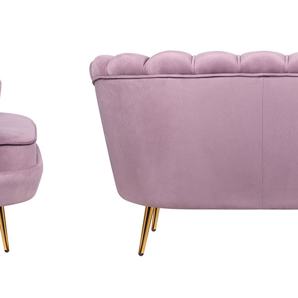 Диван розовый seashell pink