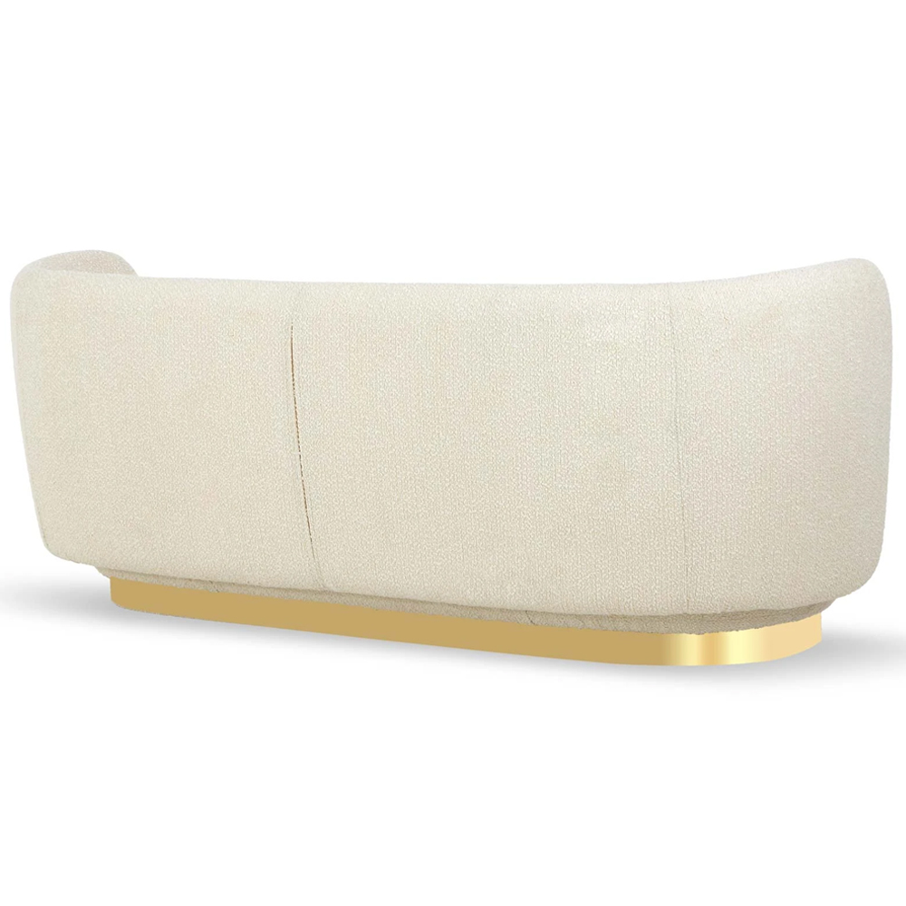 Диван с обивкой букле Ambrose Soft Boucle Sofa
