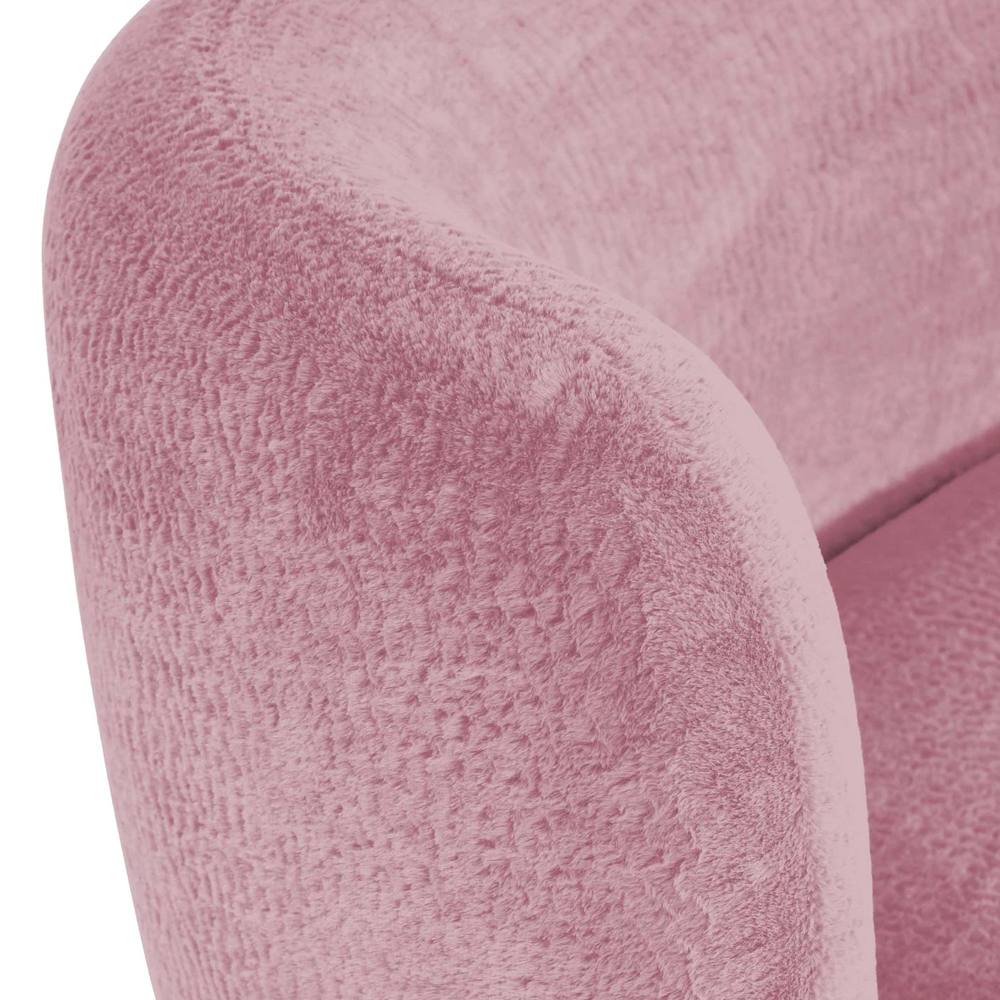 Диван с обивкой из искусственного меха Ambrose Soft Sofa