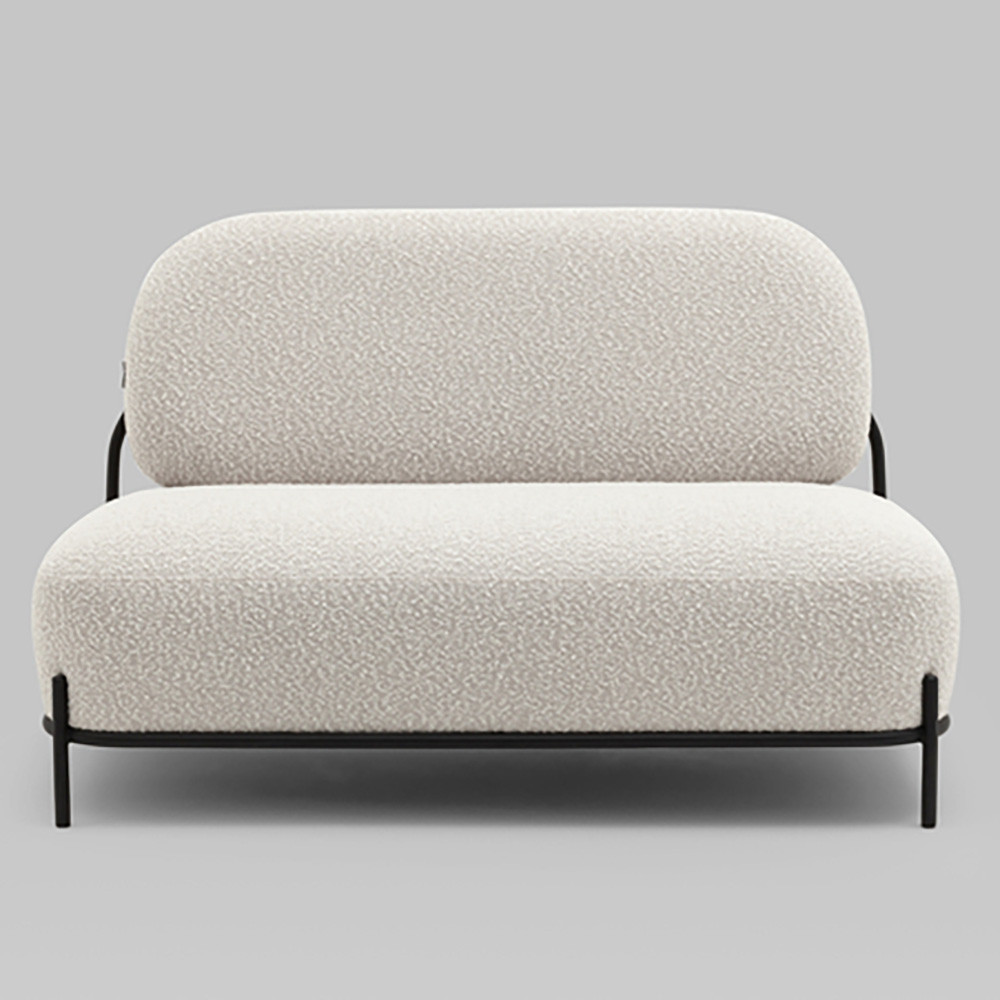 Диван Стоун ткань букле белый