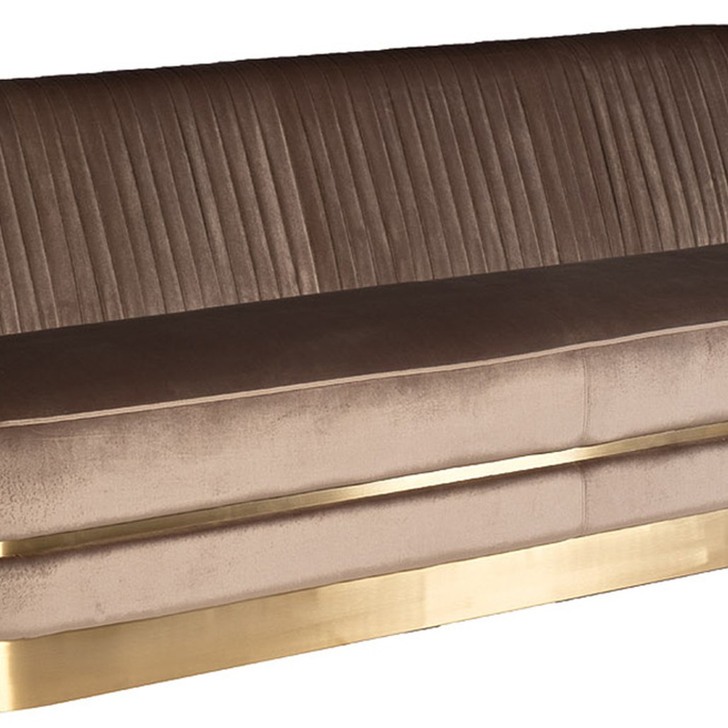 Диван трехместный велюр Bolger sofa three-seater velvet