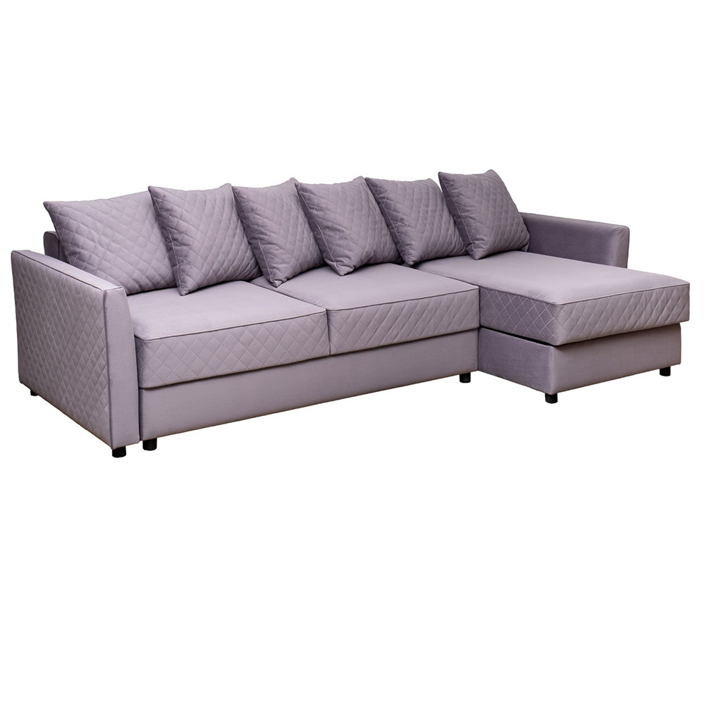 Диван трехместный раскладной Giorgio Sofa серый