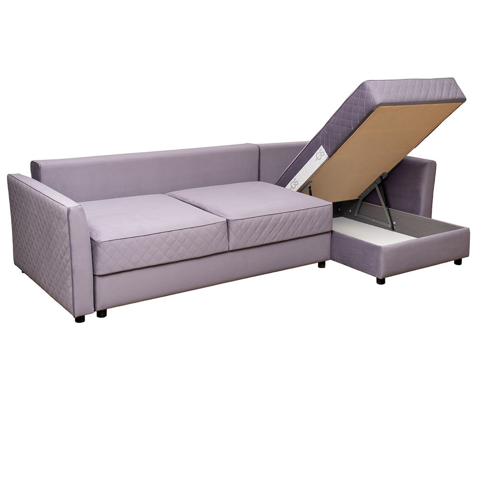 Диван трехместный раскладной Giorgio Sofa серый