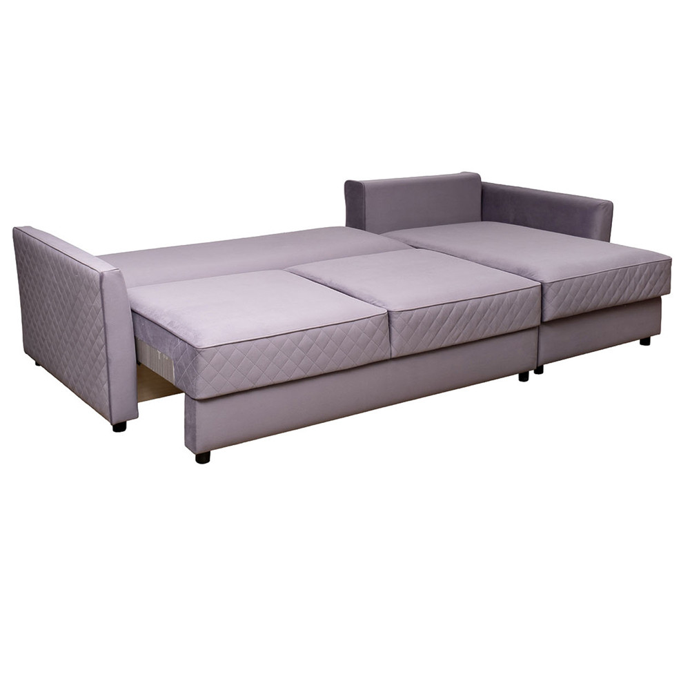 Диван трехместный раскладной Giorgio Sofa серый