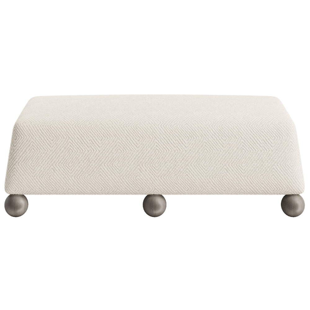 Дизайнерская Банкетка Wakonda с деревянными шариками