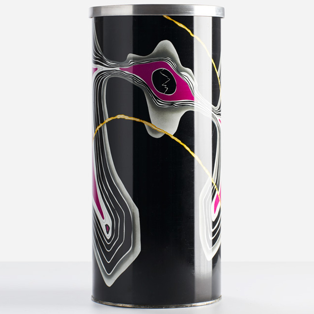 Дизайнерская ваза Poltronova Caio Vase Black