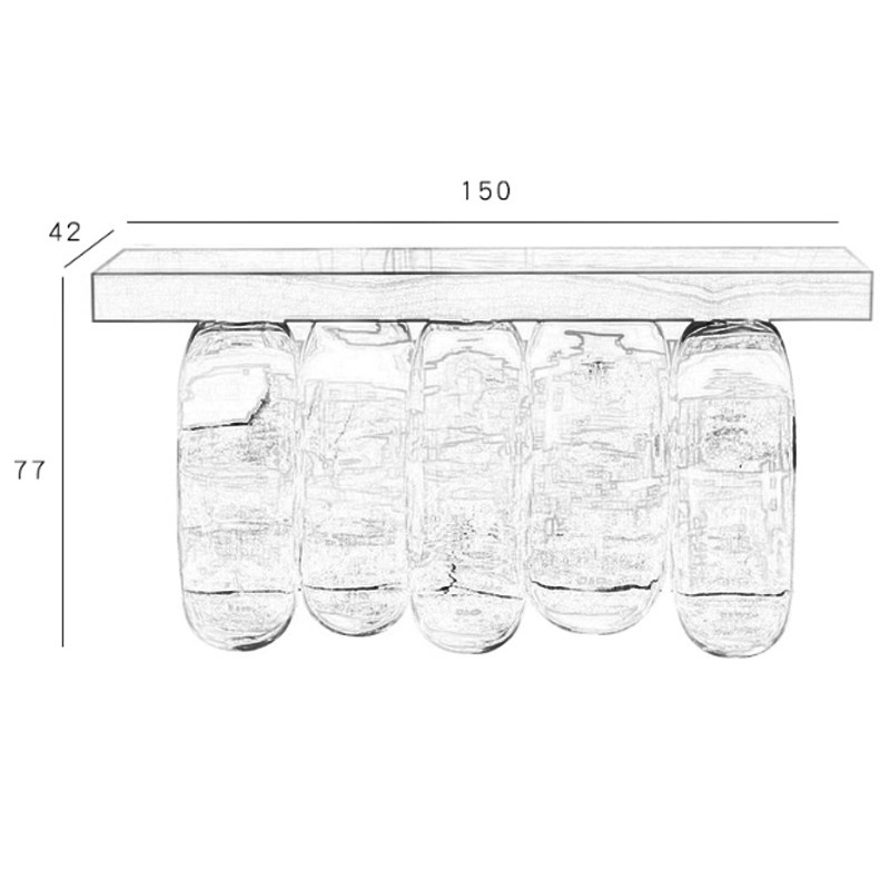 Дизайнерская Консоль Inverted Gravity Console Mathieu Lehanneur