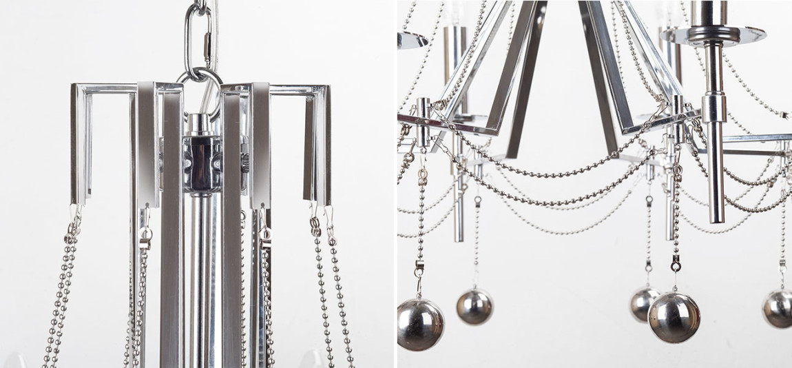 Дизайнерская Люстра Annette silver