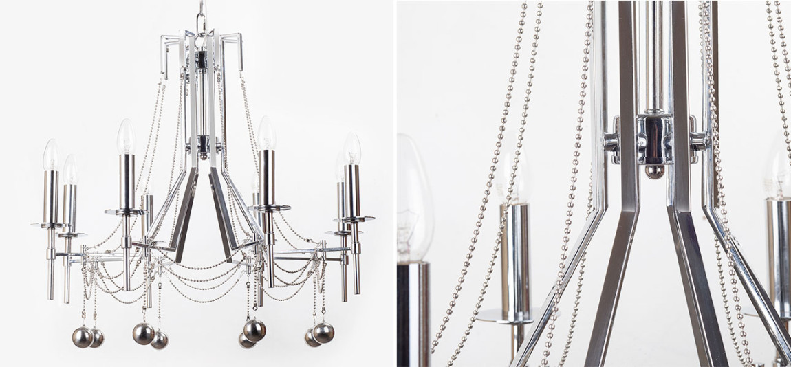 Дизайнерская Люстра Annette silver