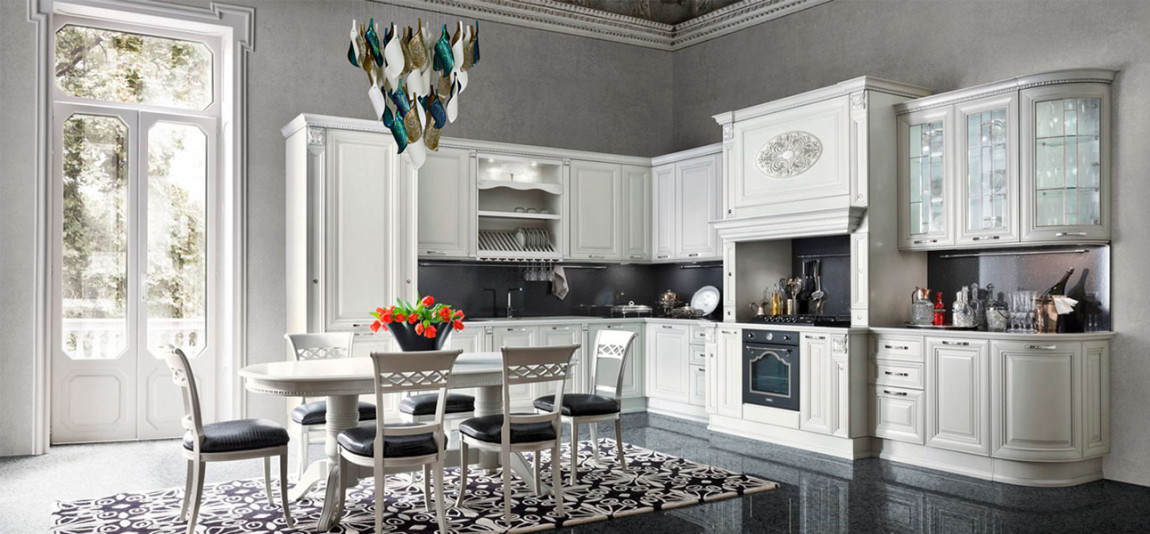 Дизайнерская люстра Turquoise Flower Petals высота 70 см