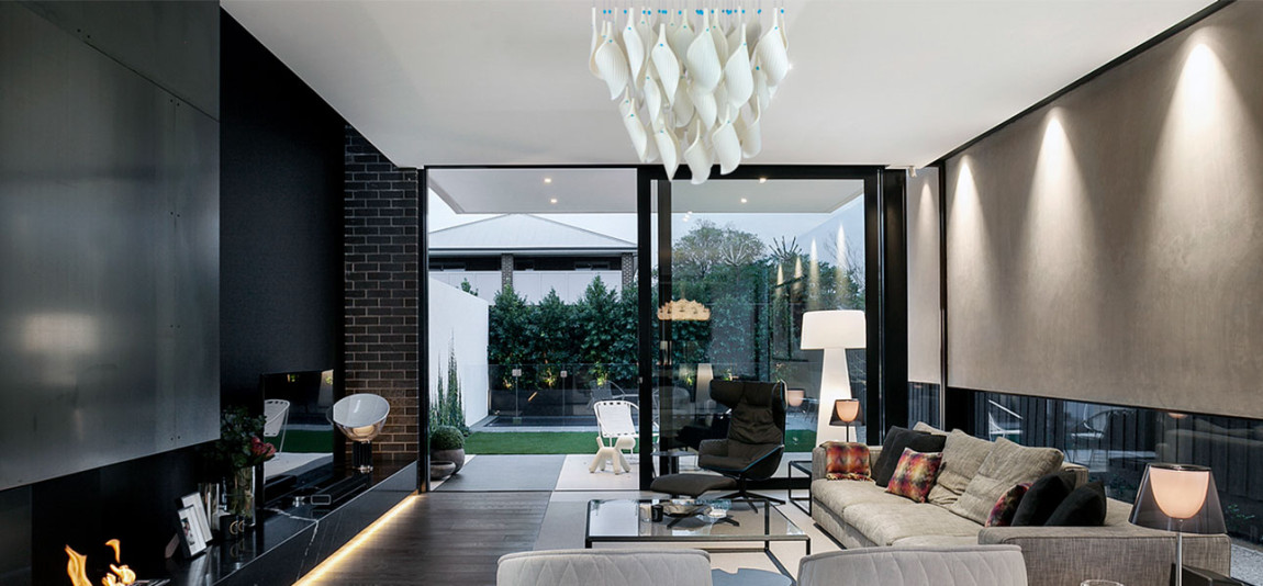 Дизайнерская люстра White Flower Petals высота 60 см