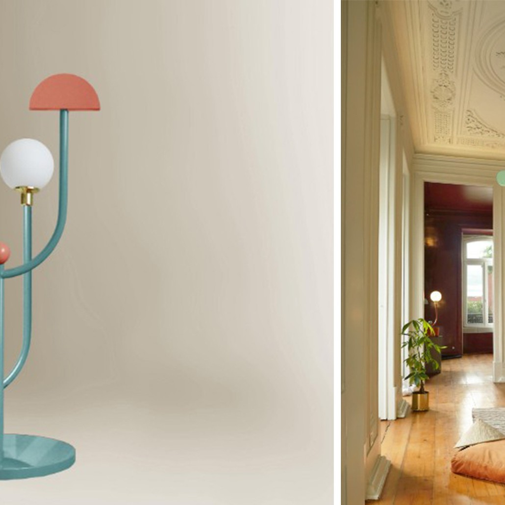 Дизайнерская Напольная Лампа Floor Lamp Design Lighting Deco Dovain Studio Sergio Prieto Designer