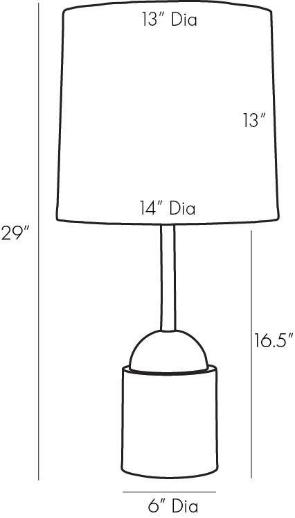 Дизайнерская настольная лампа GROVE LAMP