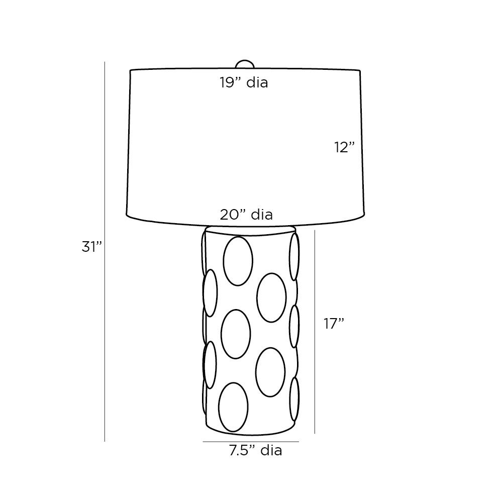 Дизайнерская настольная лампа JARDANNA LAMP