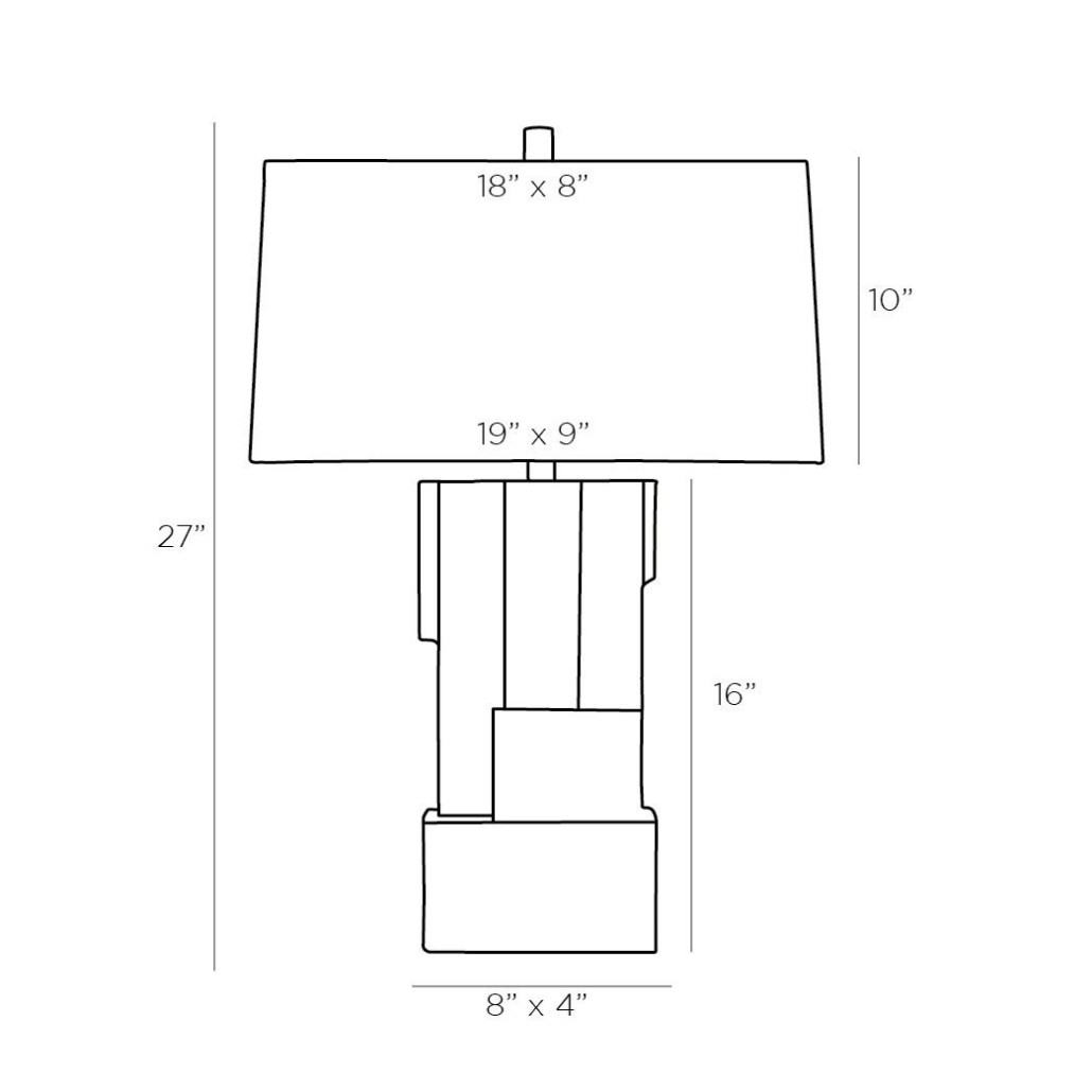 Дизайнерская настольная лампа LEBANON LAMP
