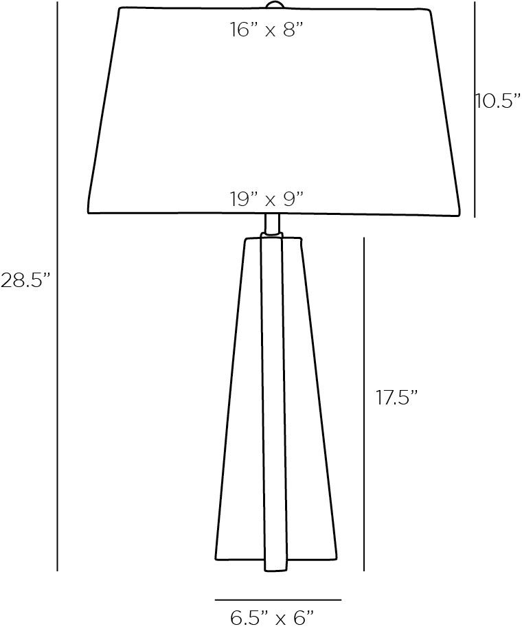 Дизайнерская настольная лампа MARTANA LAMP
