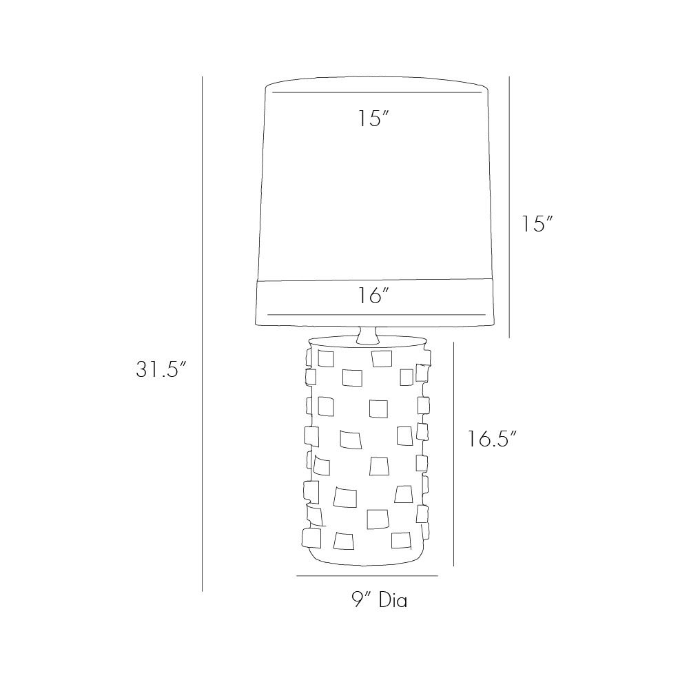 Дизайнерская настольная лампа ROBERTSON LAMP
