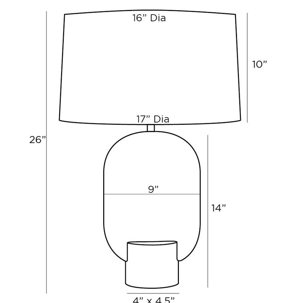 Дизайнерская настольная лампа SLATER LAMP