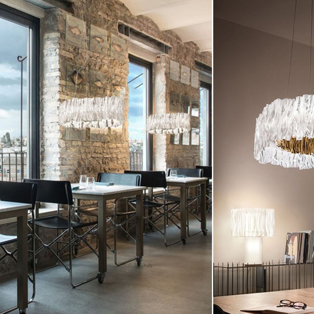 Дизайнерская Плиссированная люстра Pleated Chandelier