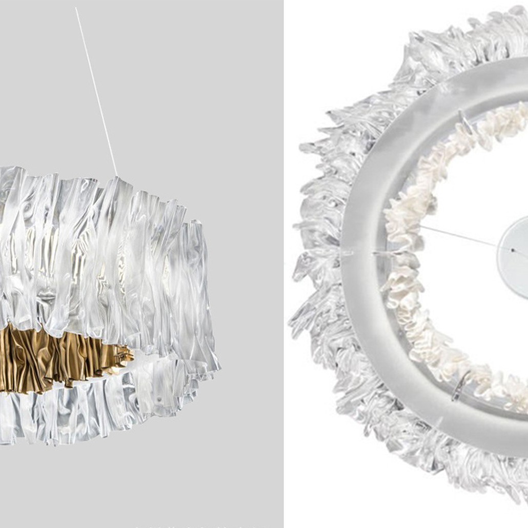 Дизайнерская Плиссированная люстра Pleated Chandelier