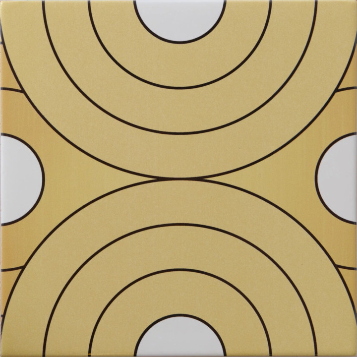 Дизайнерская плитка с узором Диски