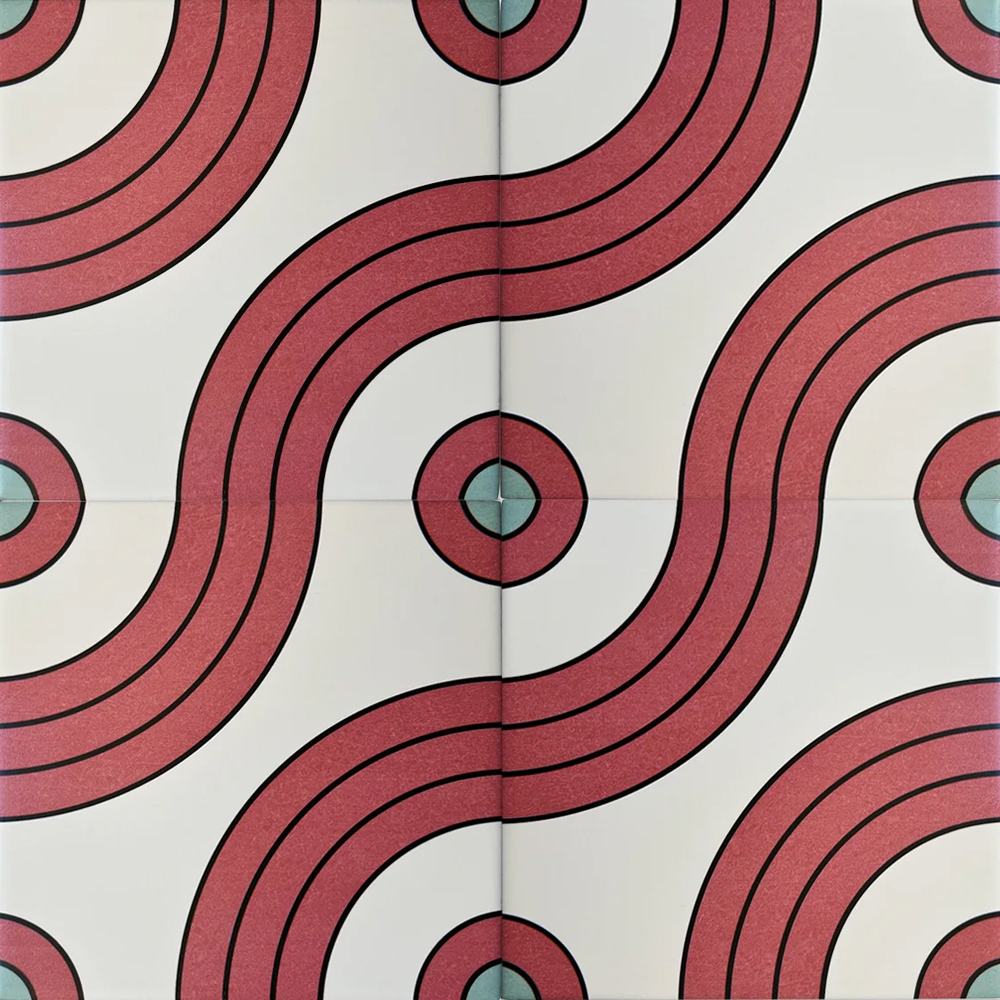 Дизайнерская плитка с узором Дорожки 2