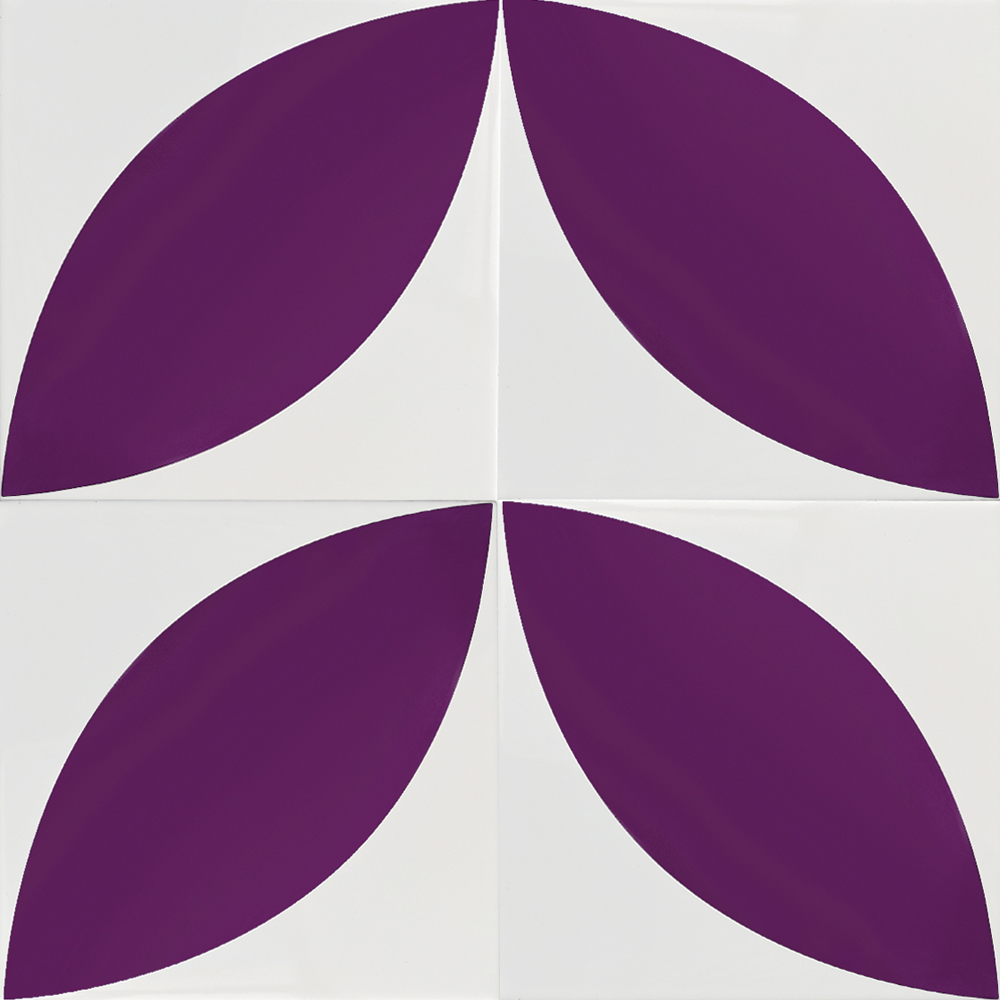 Дизайнерская плитка с узором Лепесток