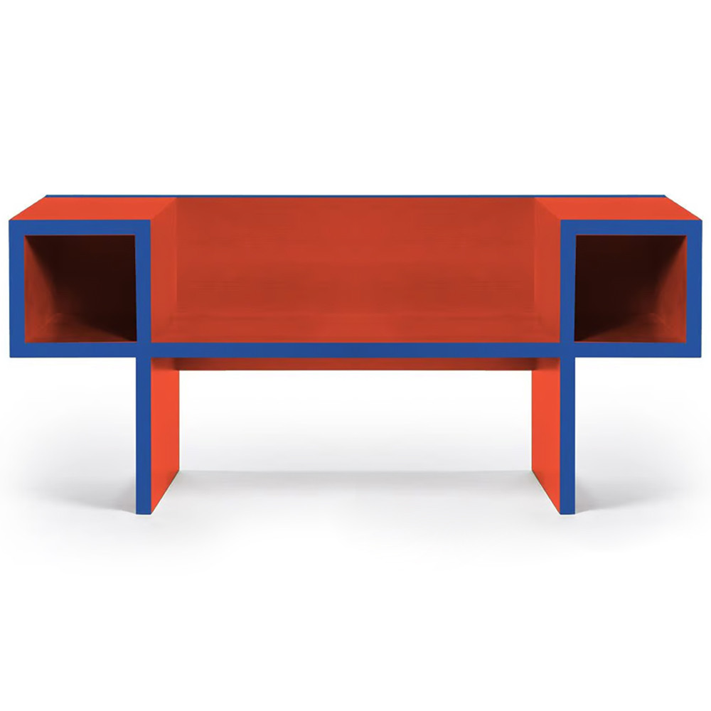 Дизайнерская разноцветная скамья Canton Bench