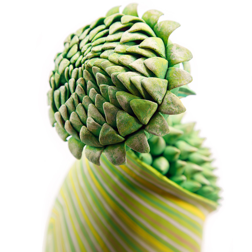 Дизайнерская статуэтка для интерьера Tropical Fruit Pandora 15