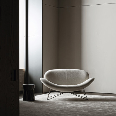Дизайнерский двухместный диван Gio Ponti D.157.6  - DUE FOGLIE Sofa