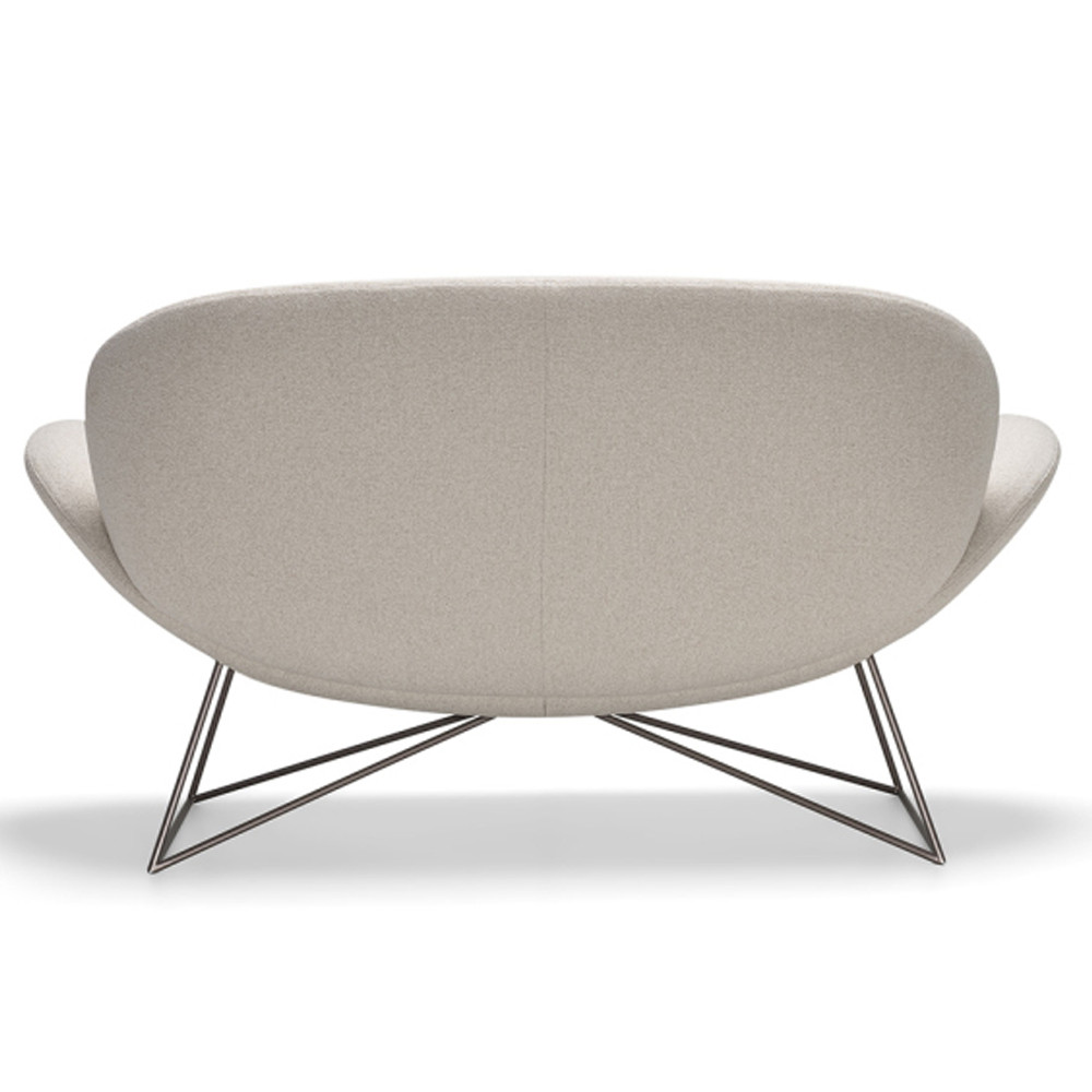Дизайнерский двухместный диван Gio Ponti D.157.6  - DUE FOGLIE Sofa