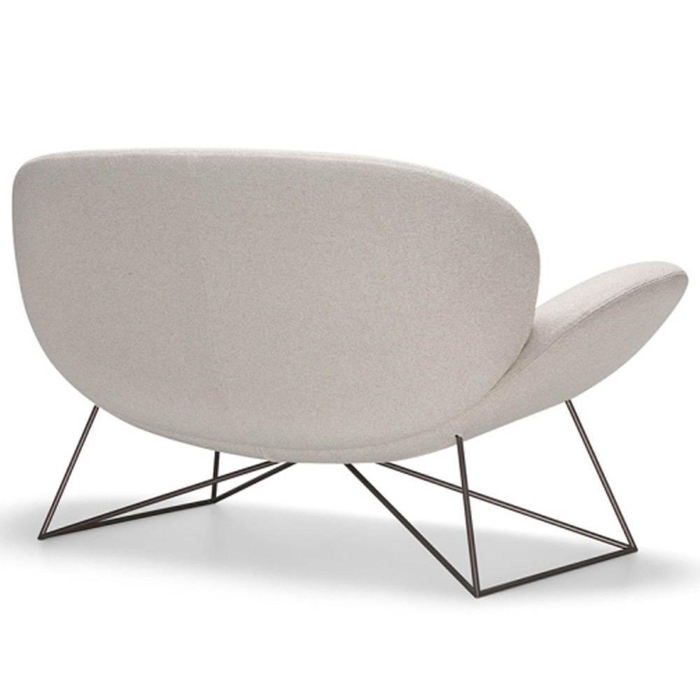 Дизайнерский двухместный диван Gio Ponti D.157.6  - DUE FOGLIE Sofa