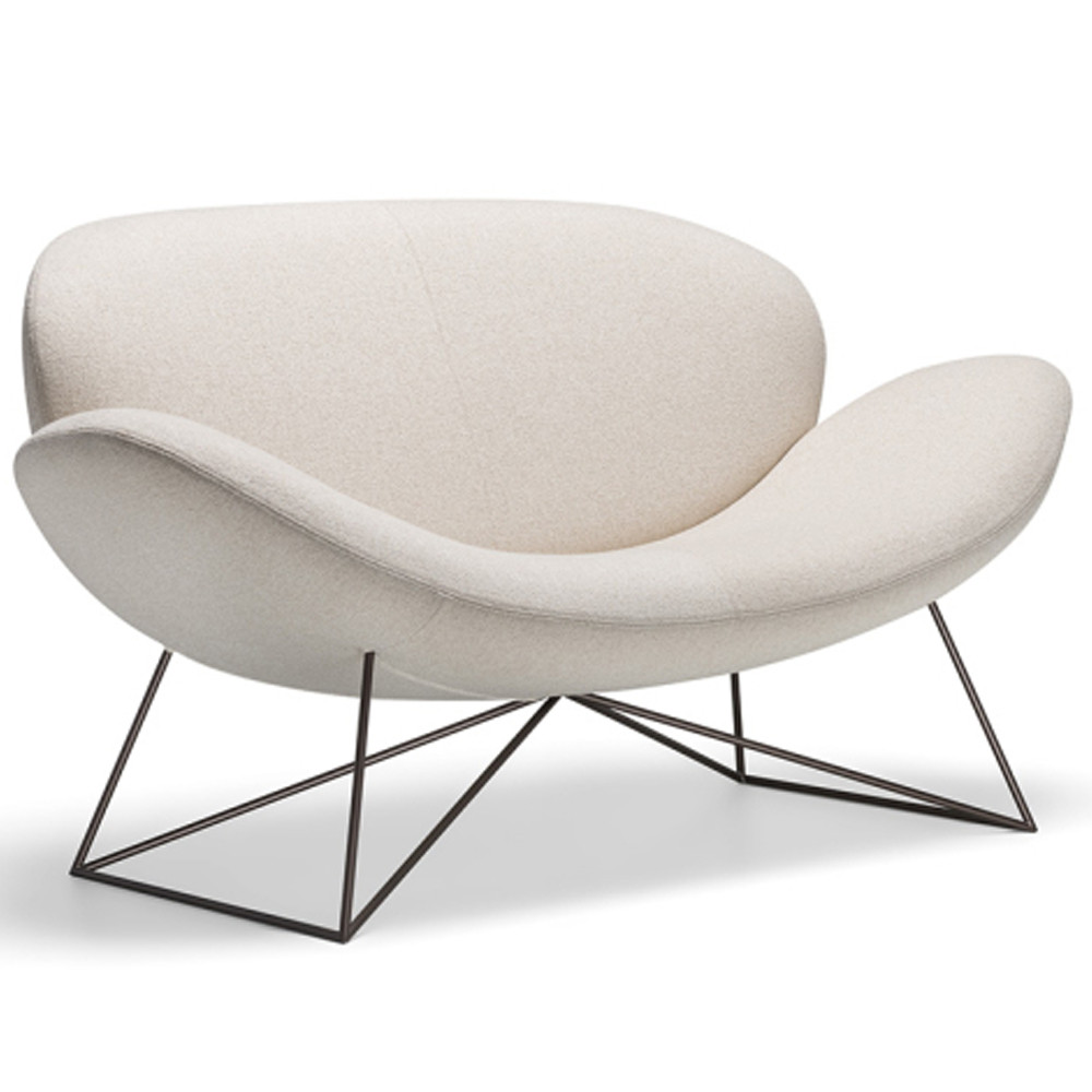 Дизайнерский двухместный диван Gio Ponti D.157.6  - DUE FOGLIE Sofa