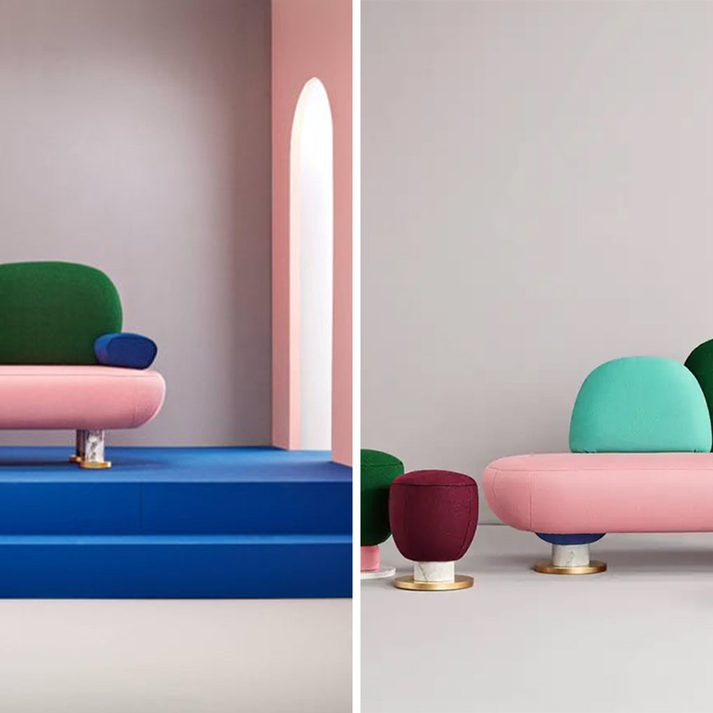 Дизайнерский диван  Toadstool Collection, Sofa Masquespacio