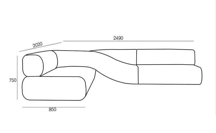 Дизайнерский Диван Landscape Sofa