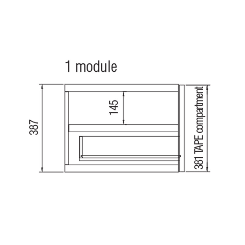 Дизайнерский длинный буфет 505 UP SIDEBOARD
