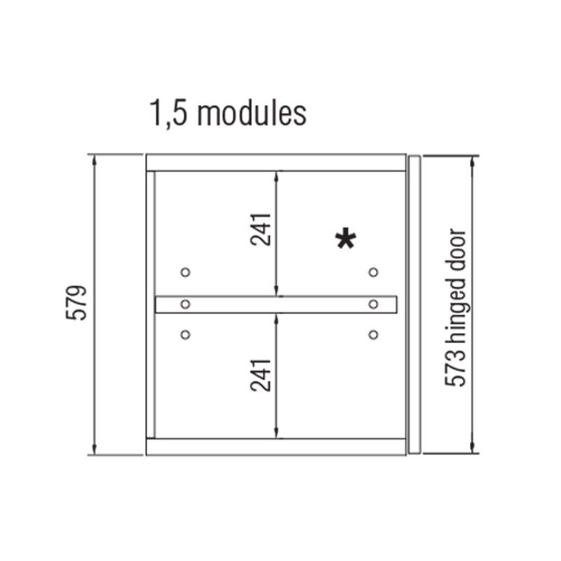 Дизайнерский длинный буфет 505 UP SIDEBOARD