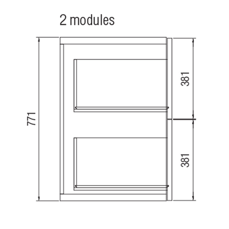 Дизайнерский длинный буфет 505 UP SIDEBOARD