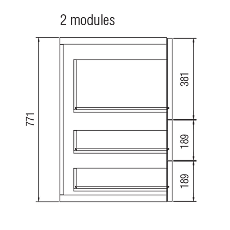 Дизайнерский длинный буфет 505 UP SIDEBOARD