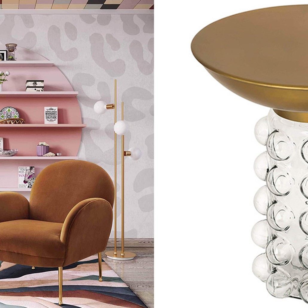 Дизайнерский журнальный стол Bubble Side Table