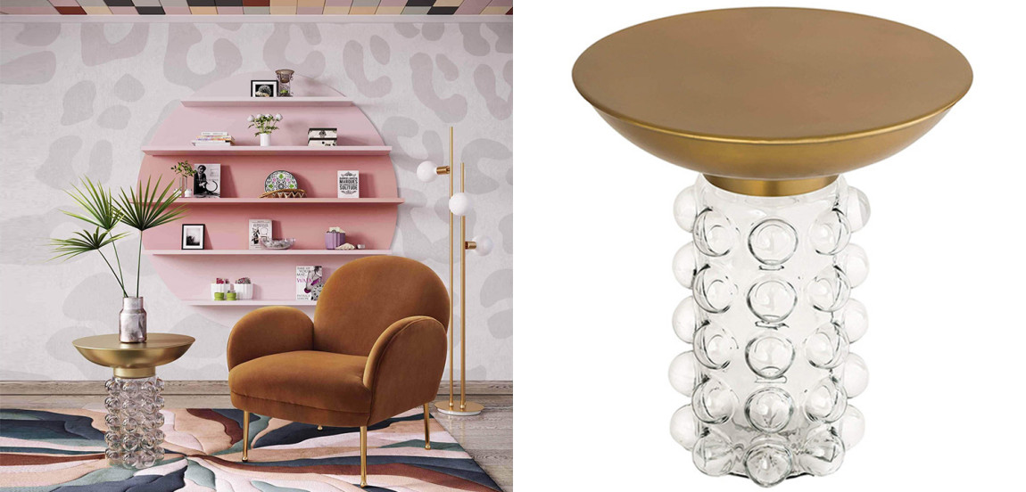 Дизайнерский журнальный стол Bubble Side Table