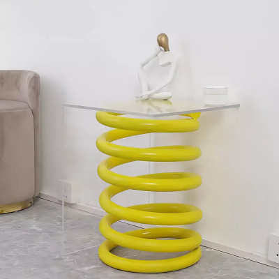 Дизайнерский журнальный стол на 2-х конусообразных ножках Epykopy